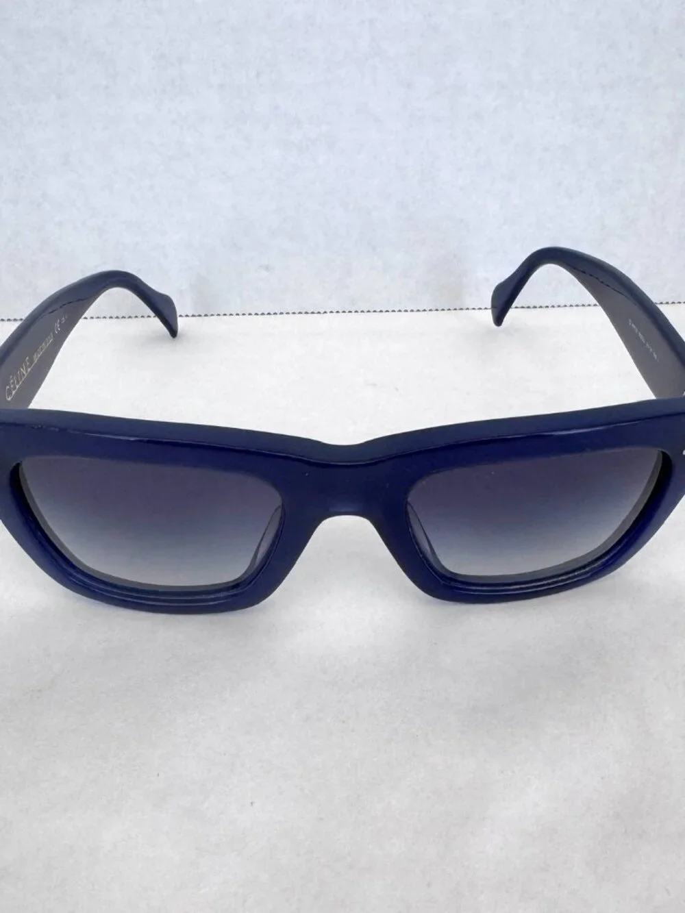 Celine Women's CL 41732S 41732/S Fashion Sunglasses Blue with Original Soft Case